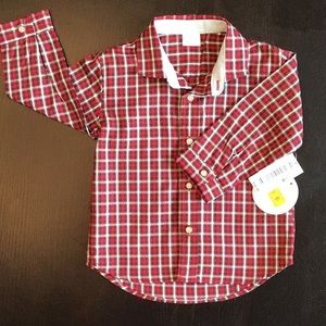 Edgehill Collection Baby boys button down - 18mths